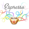 Logo for Espresso app, the Web Editor